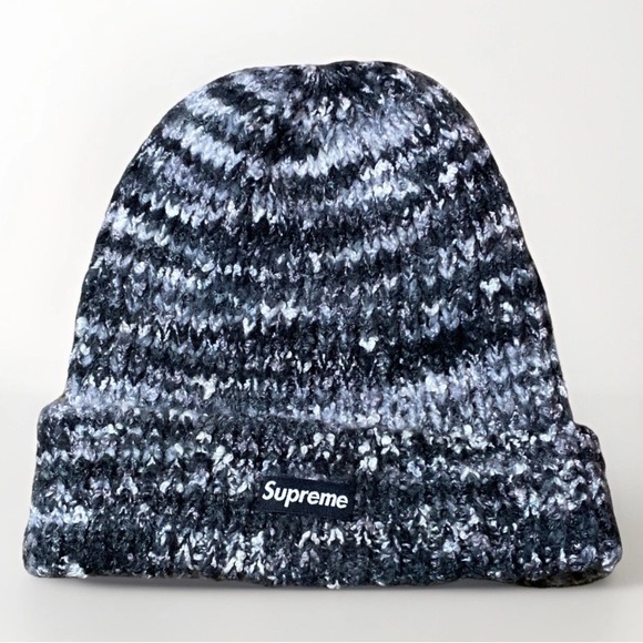 Supreme Chenille Beanie Black